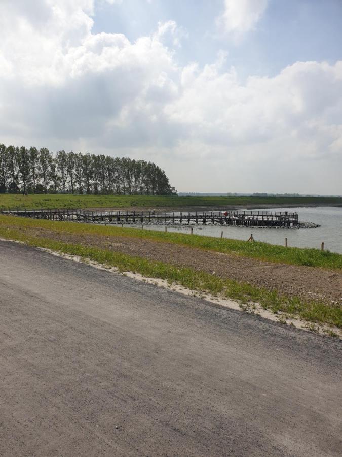 Penthouse Windkracht 10 Aan Het Strand Van Cadzand Eksteriør bilde