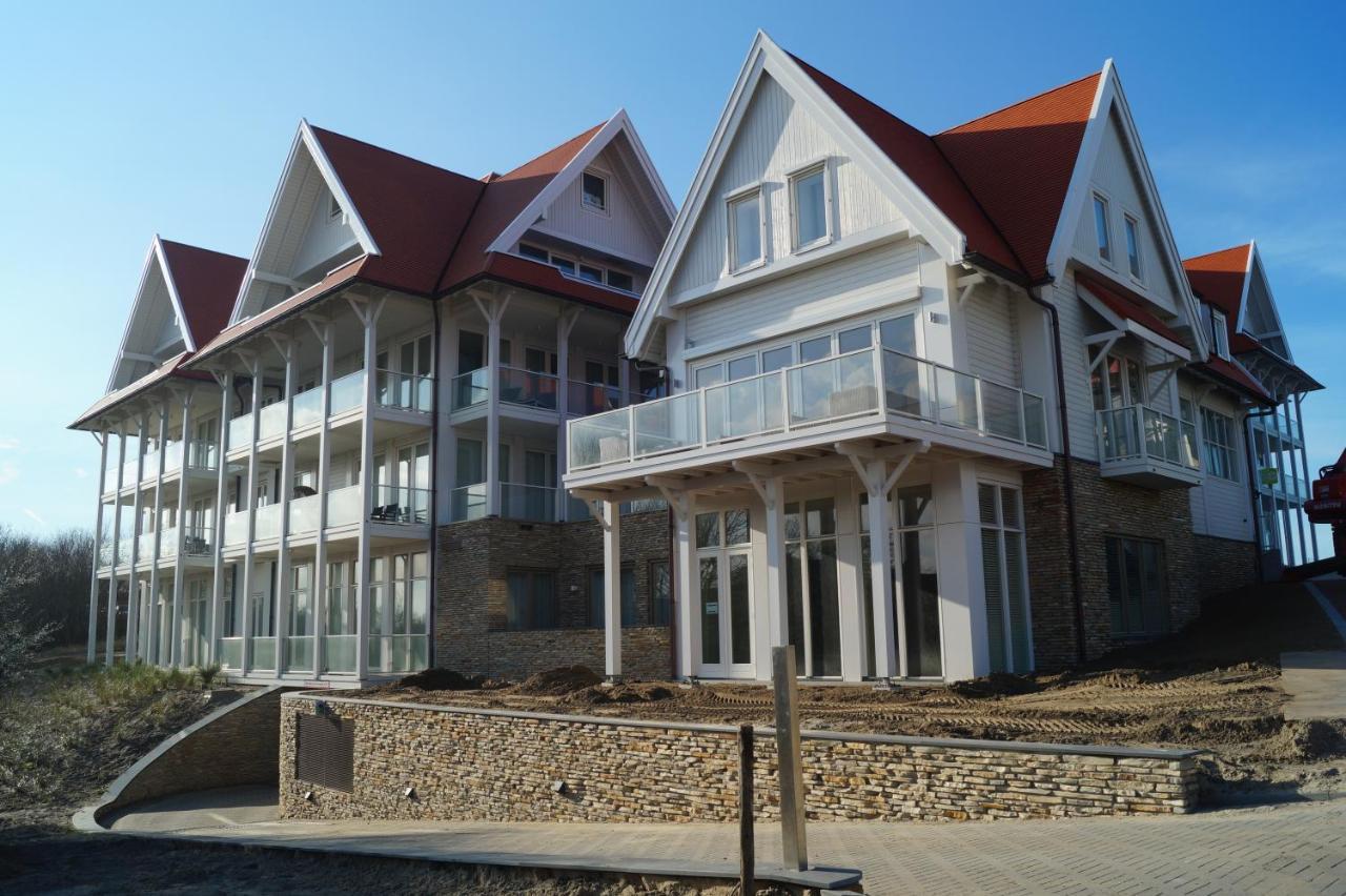 Penthouse Windkracht 10 Aan Het Strand Van Cadzand Eksteriør bilde