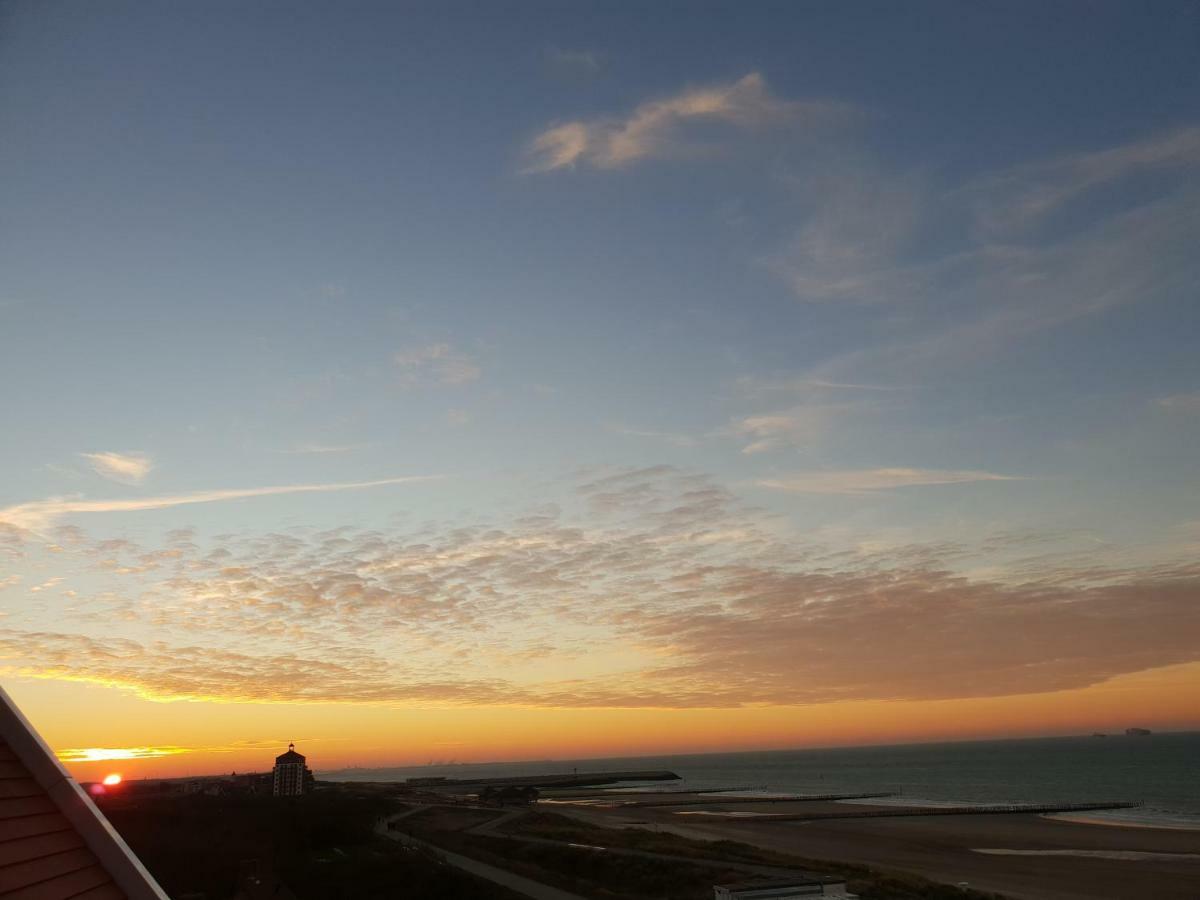 Penthouse Windkracht 10 Aan Het Strand Van Cadzand Eksteriør bilde